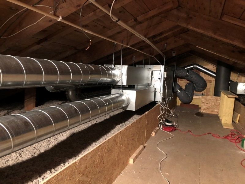 14. Installation av FTX ventilation till mindre bostadshus